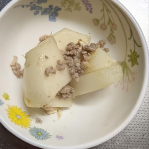 ヘルシーで冷めても美味しい♪かぶの鶏そぼろ煮